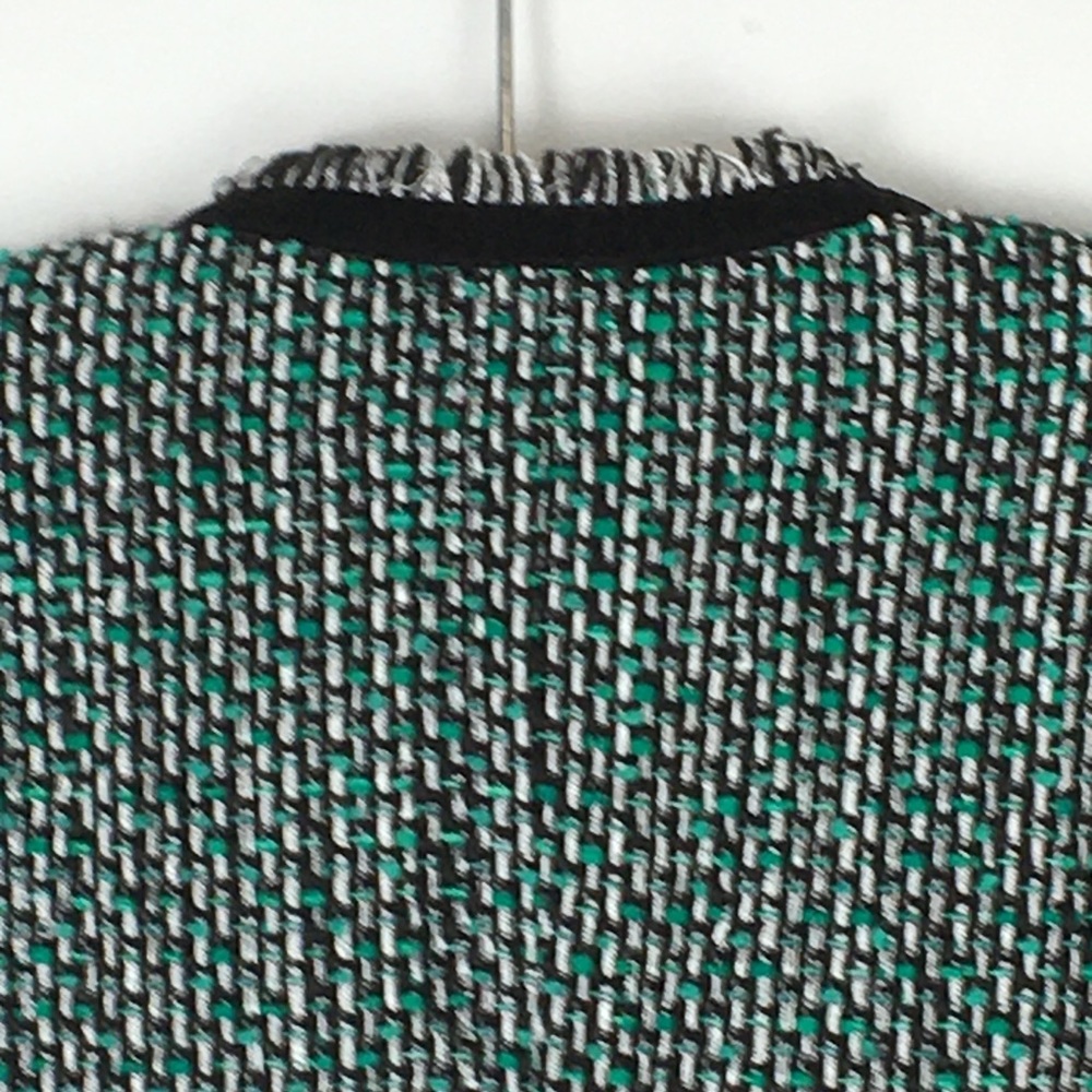 Vintage Open Blazer by VARIATIONS textured fringe - Picture 6 of 14